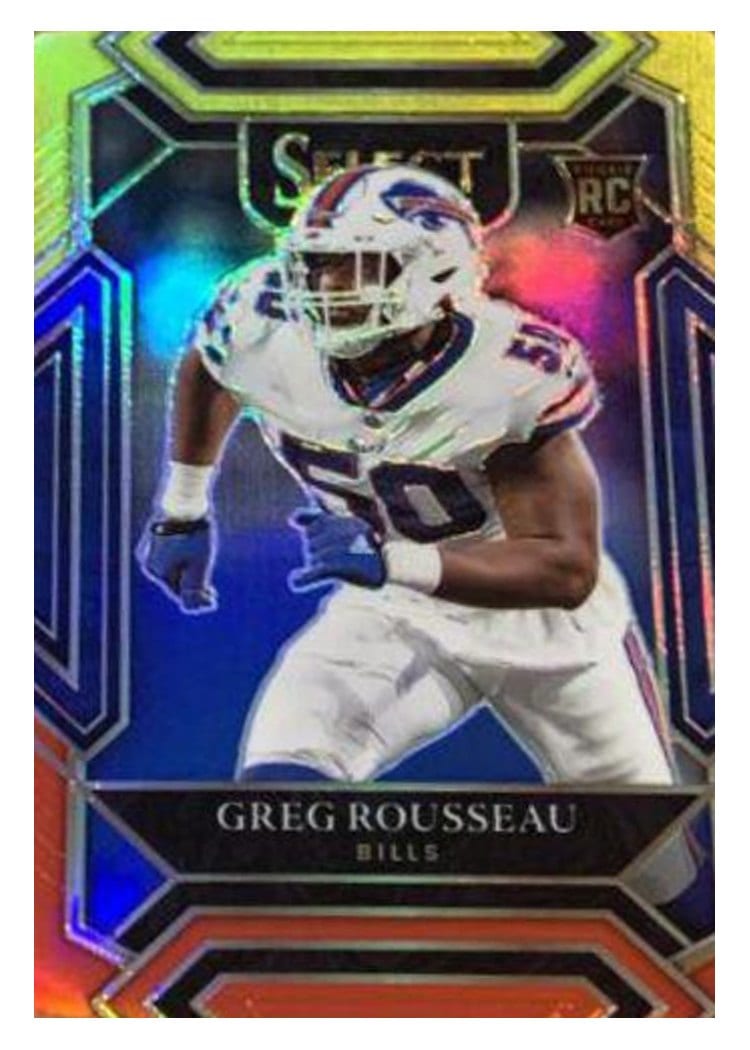 2021 Panini Select Base Set Greg Rousseau #288 card