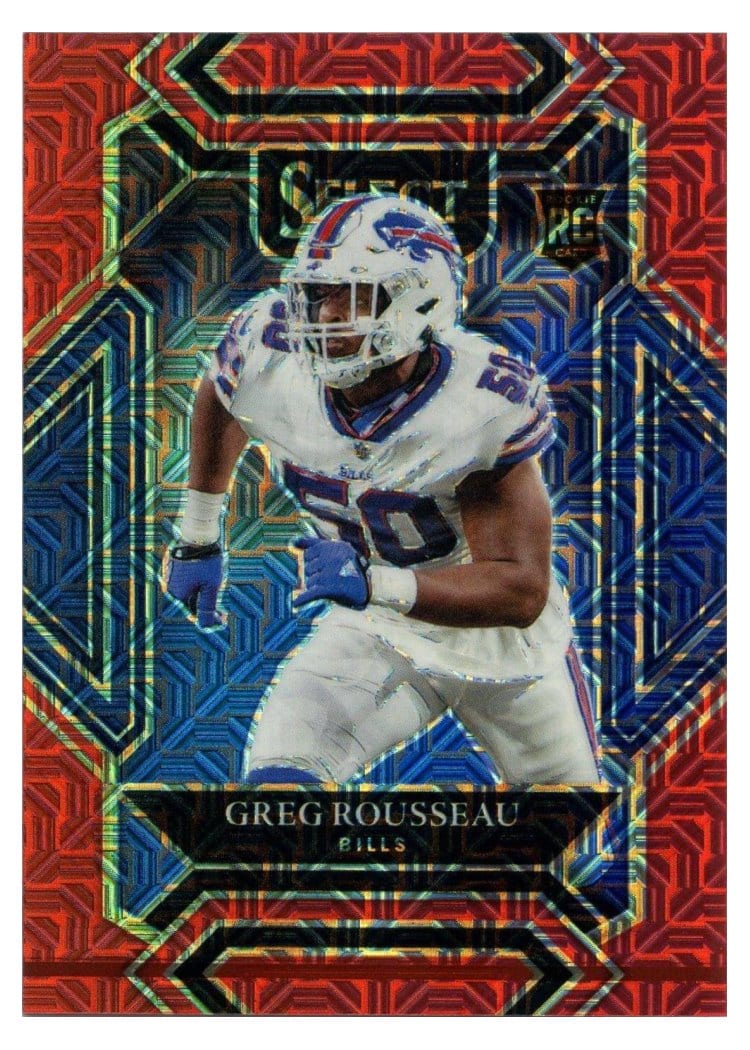 2021 Panini Select Base Set Greg Rousseau #288 card