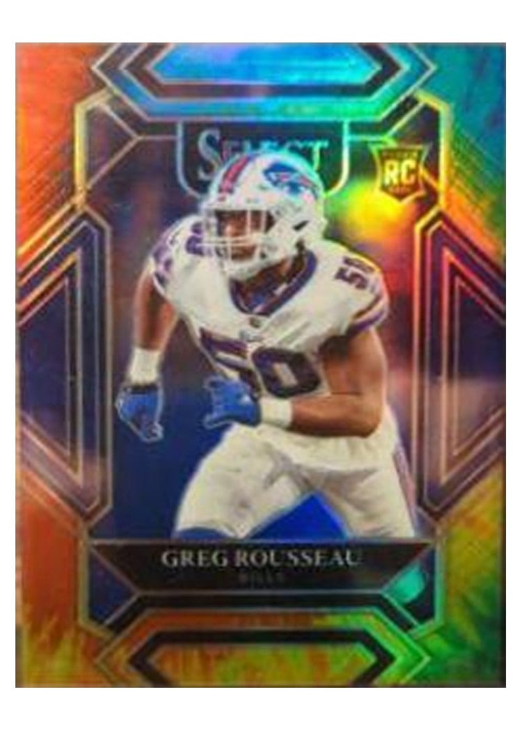 2021 Panini Select Base Set Greg Rousseau #288 card