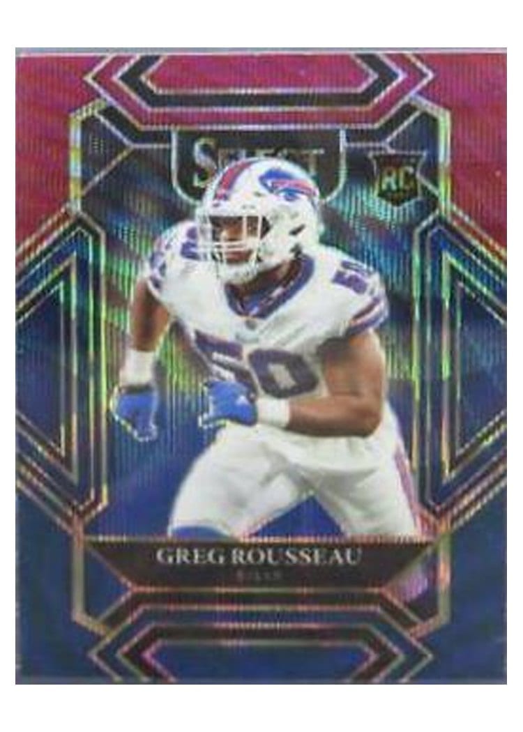 2021 Panini Select Base Set Greg Rousseau #288 card