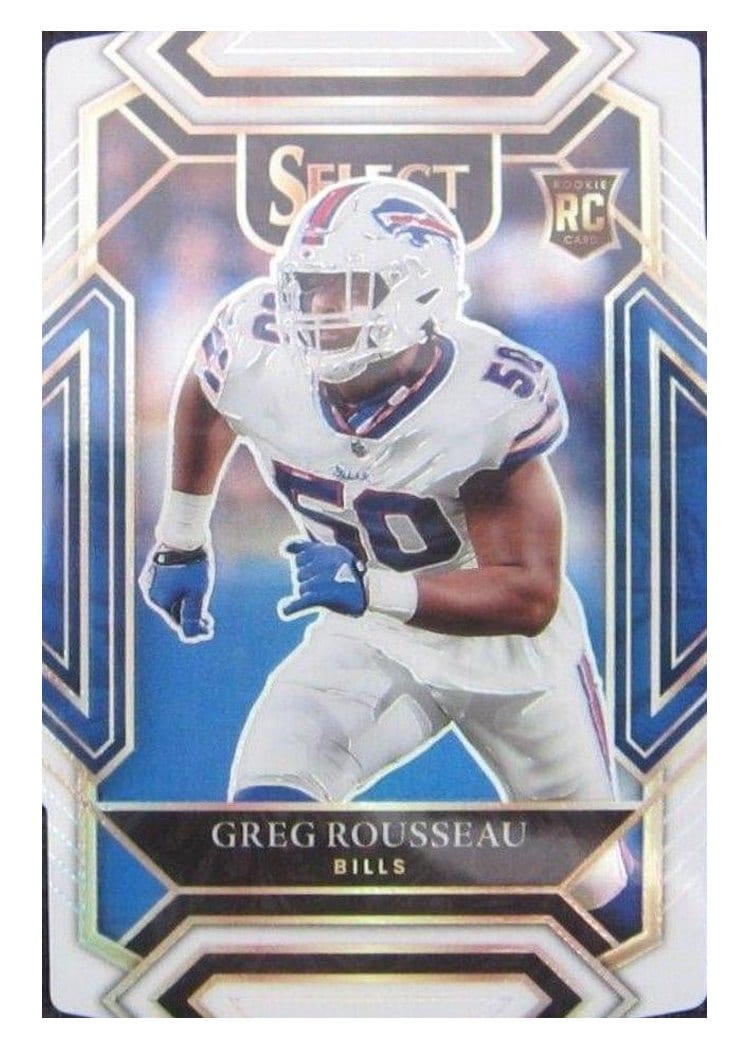 2021 Panini Select Base Set Greg Rousseau #288 card