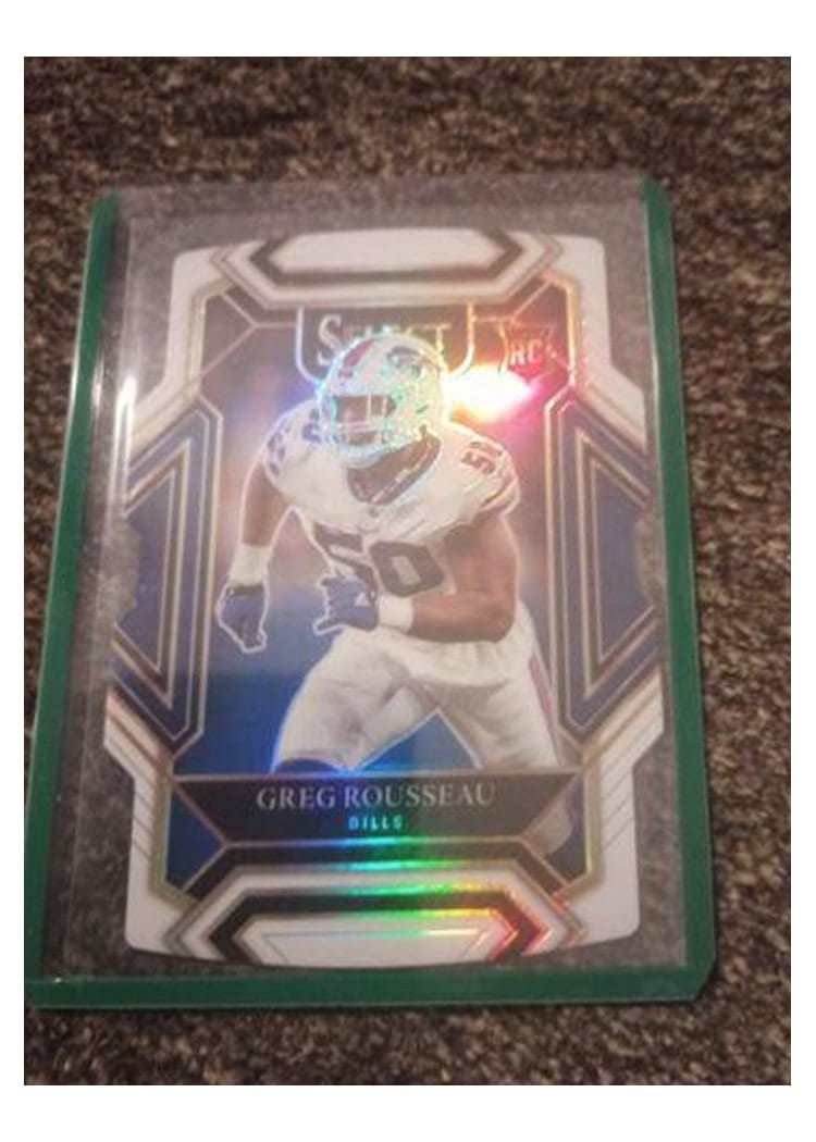 2021 Panini Select Base Set Greg Rousseau #288 card