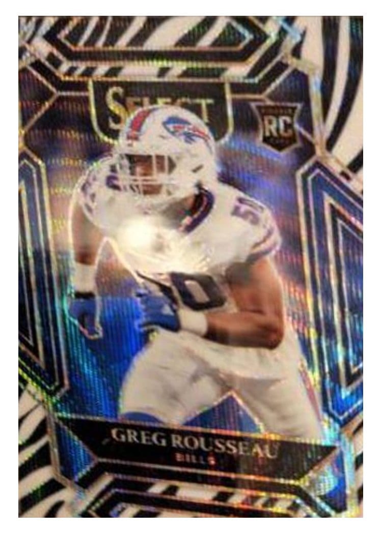 2021 Panini Select Base Set Greg Rousseau #288 card