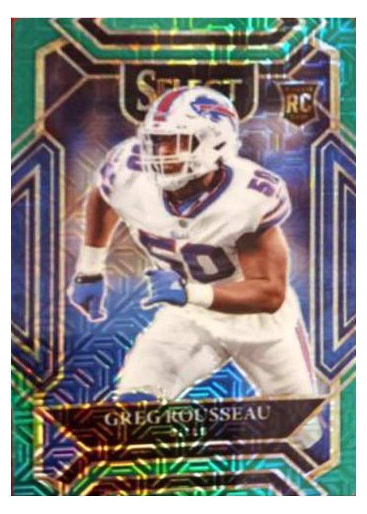 2021 Panini Select Base Set Greg Rousseau #288 card