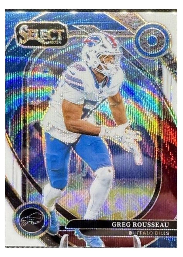 2024 Panini Select Base Set Greg Rousseau Tri-Color Prizm #272 card