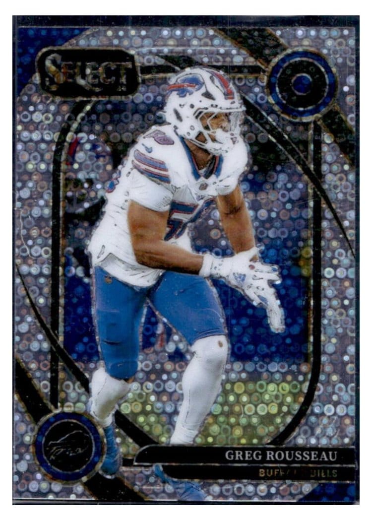 2024 Panini Select Base Set Greg Rousseau Disco Prizm #272 card