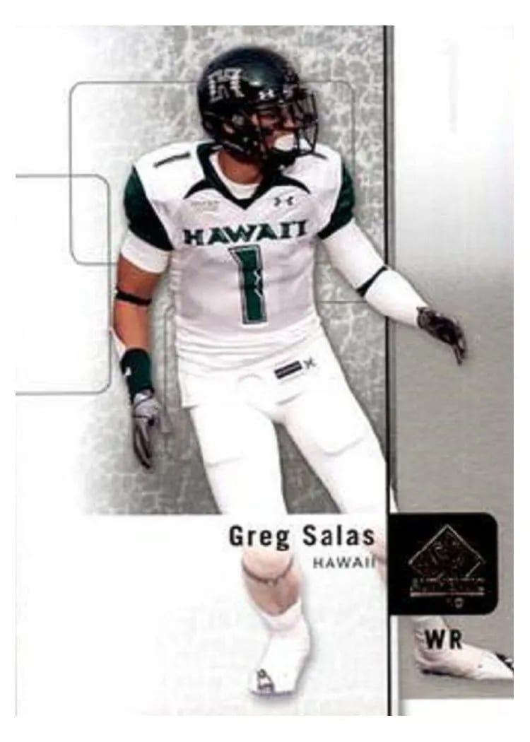 2011 SP Authentic Greg Salas #47 card