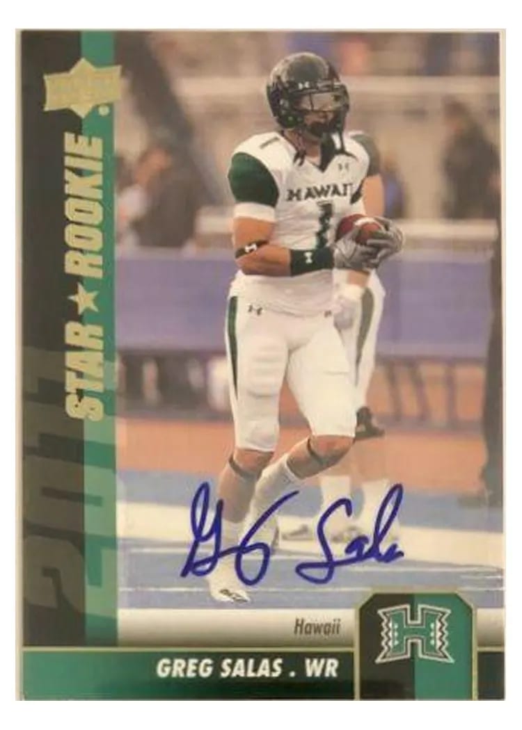 2011 Upper Deck Greg Salas #86 card