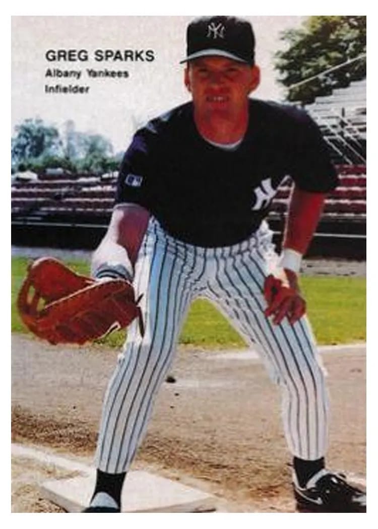 1990 Best Greg Sparks #252 card