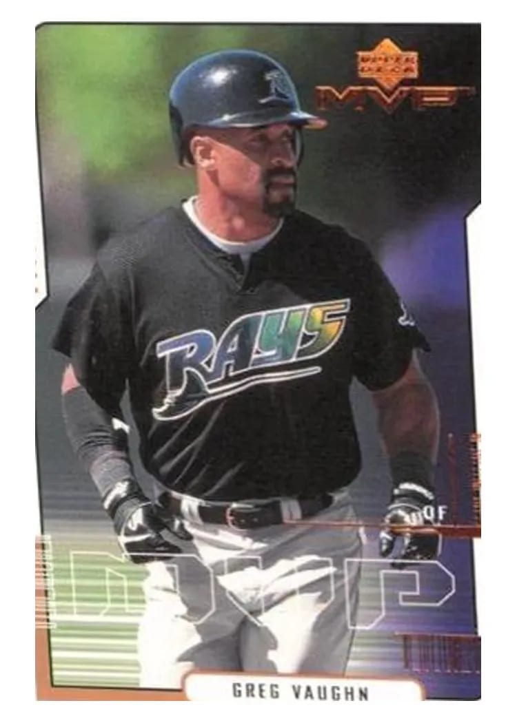 2000 Upper Deck MVP Greg Vaughn #76 card