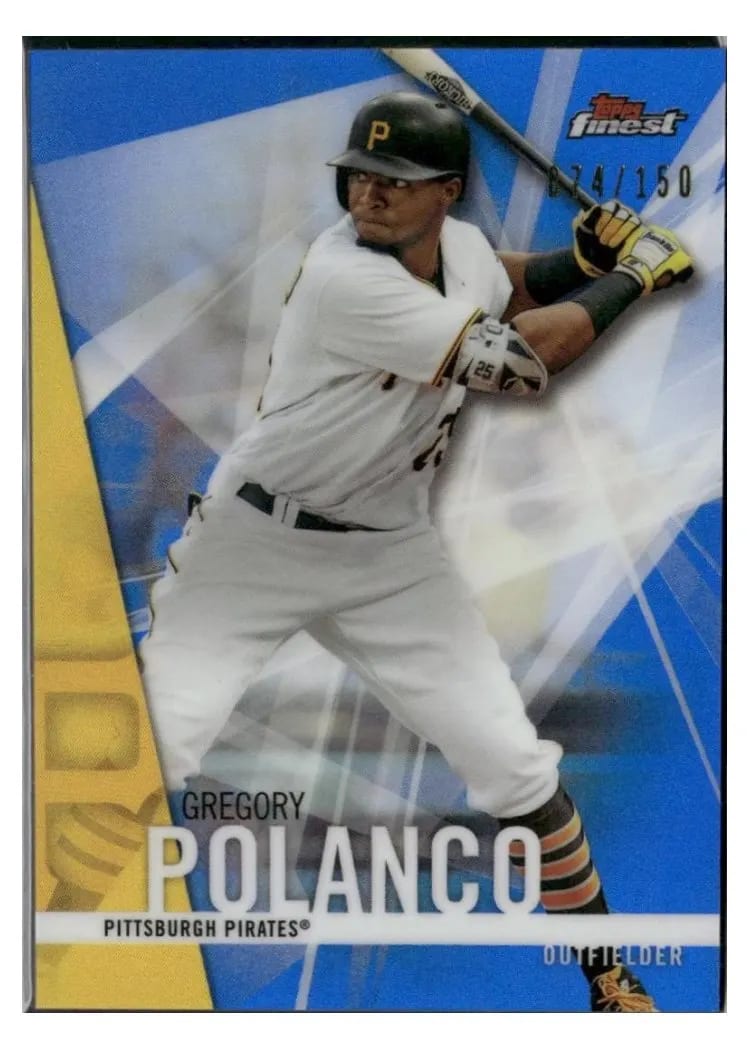 2017 Finest Base Set Gregory Polanco #3 card