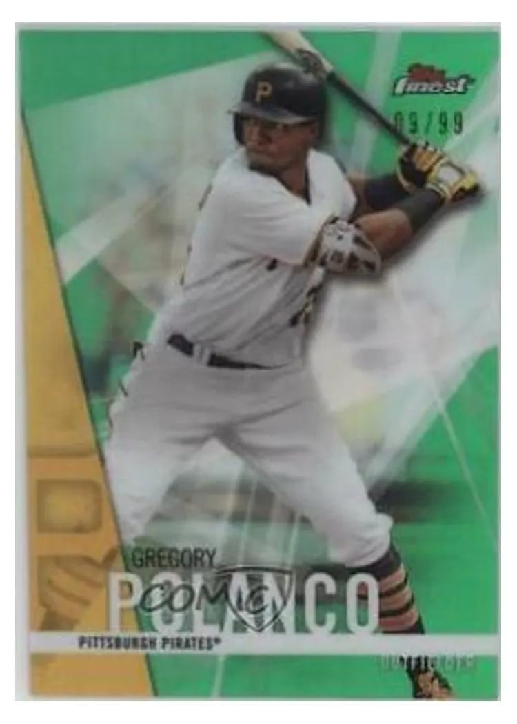 2017 Finest Base Set Gregory Polanco #3 card