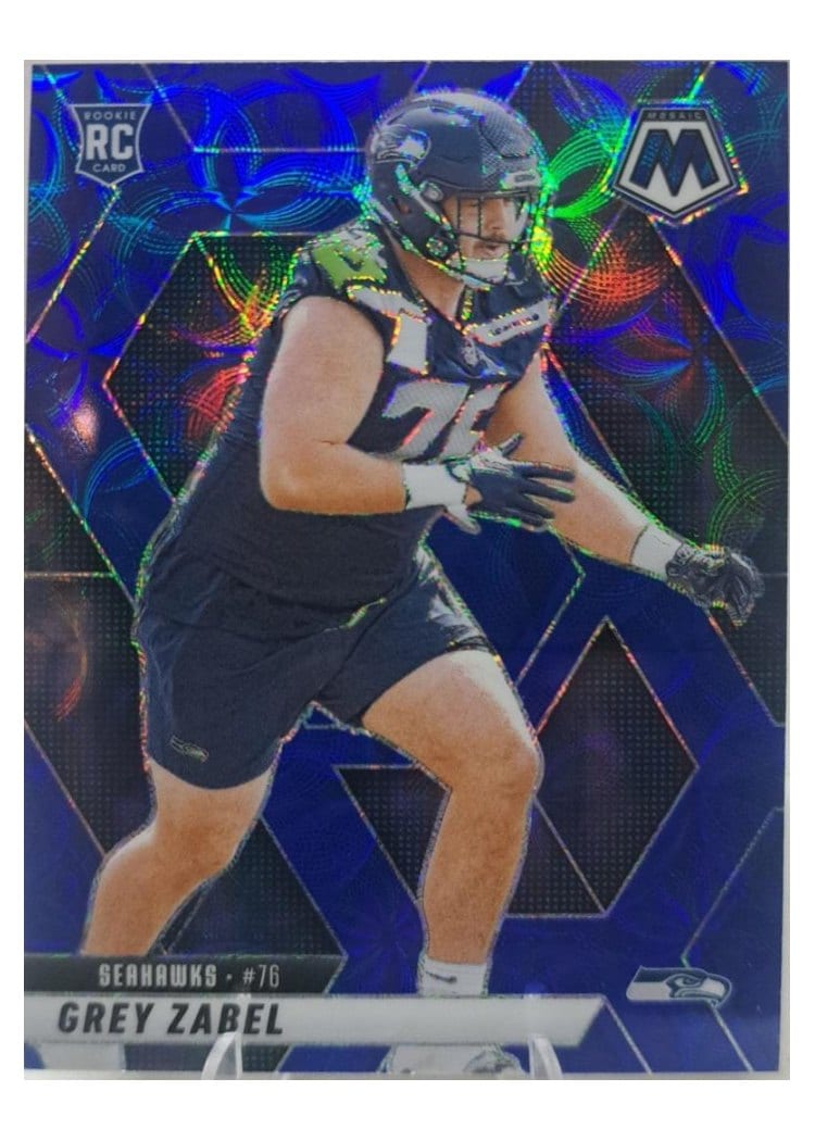2025 Panini Mosaic Base Set Grey Zabel #328 card