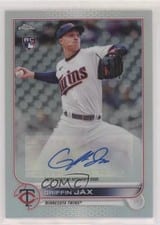 2022 Topps Chrome Update Autograph Griffin Jax #AC-GJ card