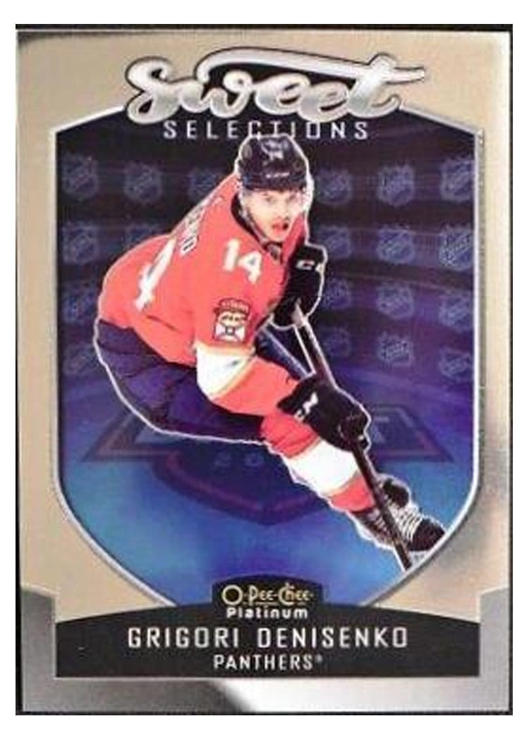 2021-22 O-Pee-Chee Platinum Sweet Selections Grigori Denisenko #SS-9 card