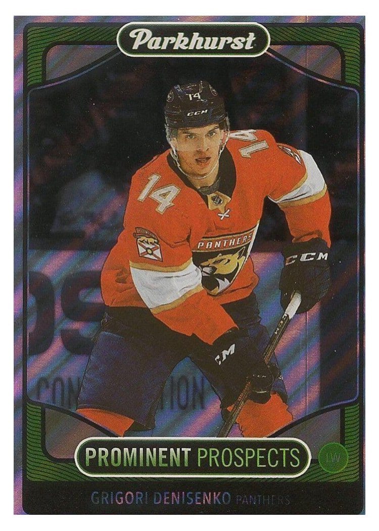 2021-22 Parkhurst Prominent Prospects Grigori Denisenko #PP21 card
