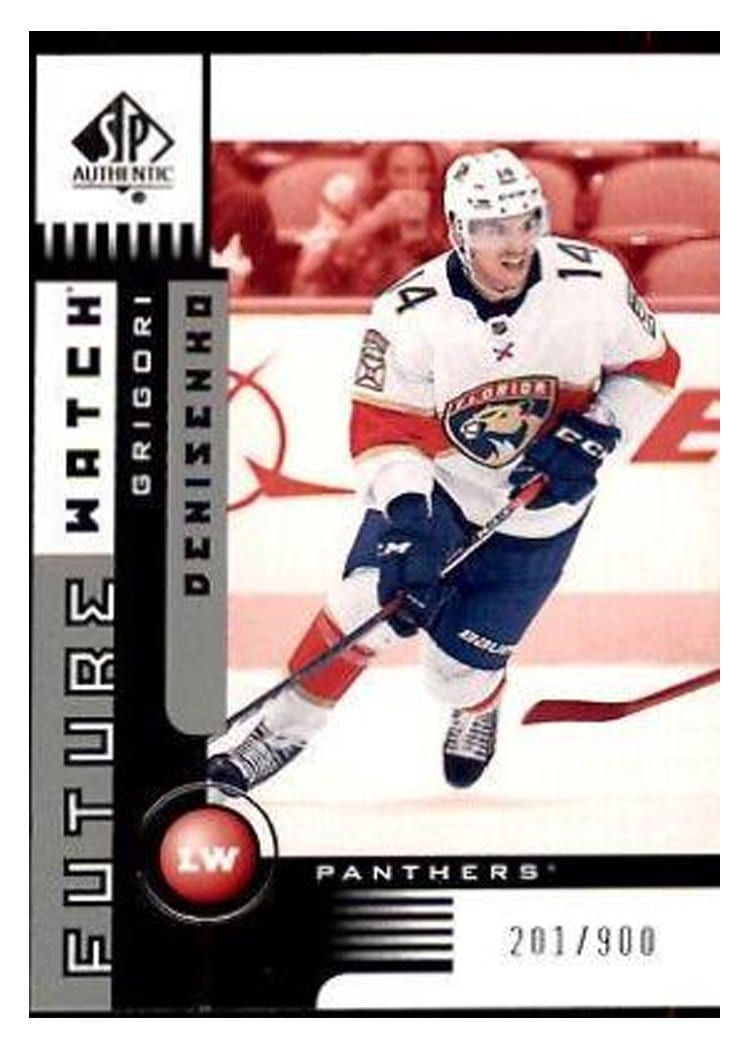 2021-22 SP Authentic 2001-02 Retro - Future Watch Grigori Denisenko #01FW-GD card