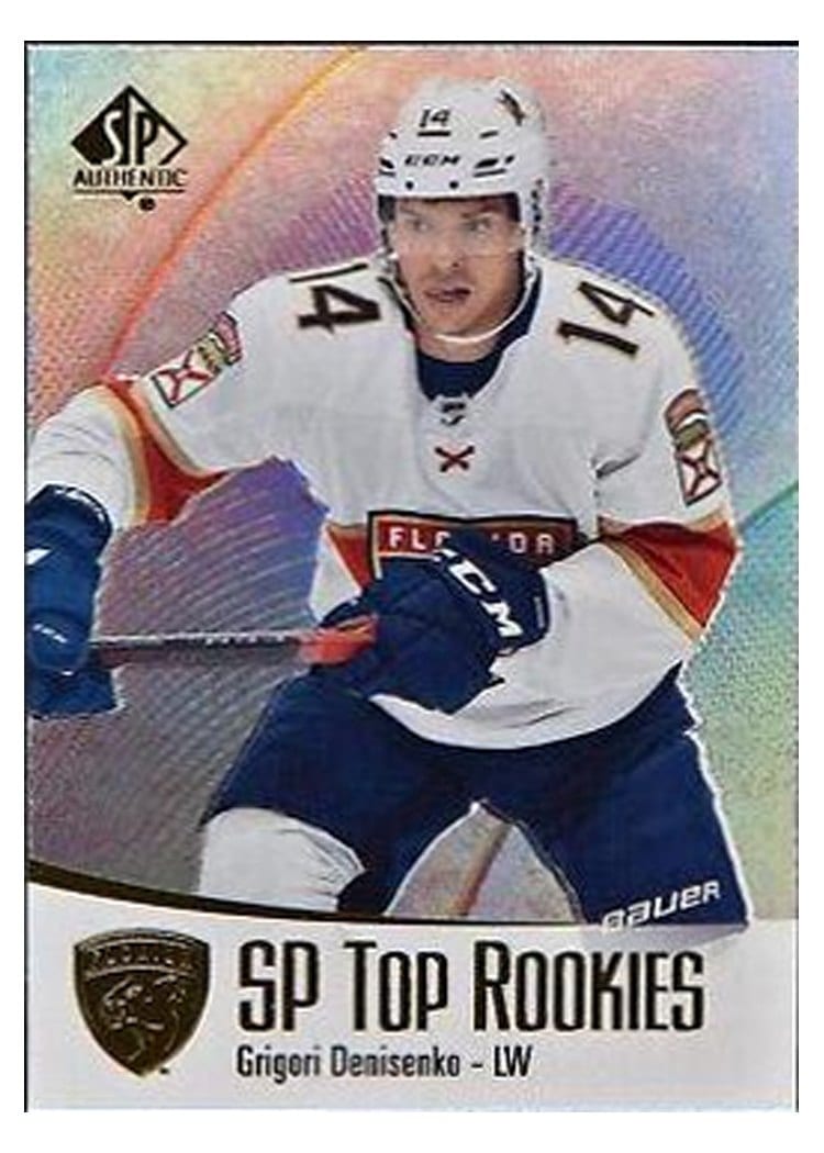 2021-22 SP Authentic Top Rookies Grigori Denisenko #TR-8 card