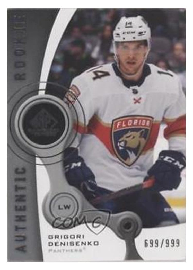 2021-22 SP Game Used 2005-06 Retro - Rookies Grigori Denisenko #R-45 card