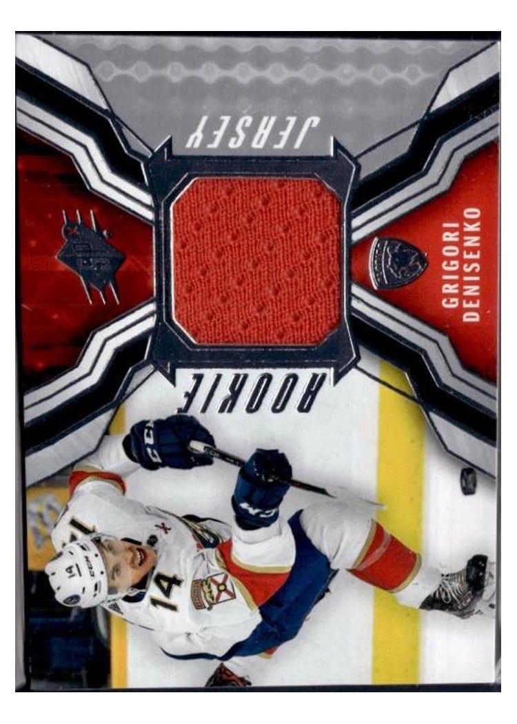 2021-22 SPx Rookie Jersey Grigori Denisenko #RJ-GD card