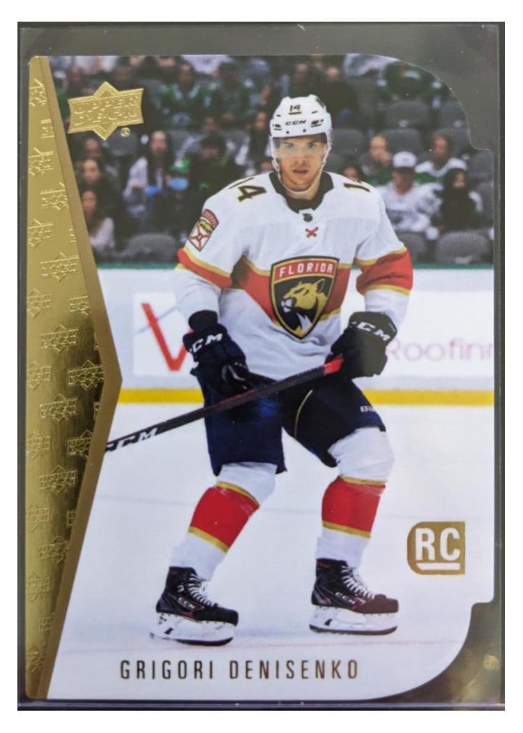 2021-22 Upper Deck 1994-95 Rookie Die-Cuts Grigori Denisenko #RDT-17 card
