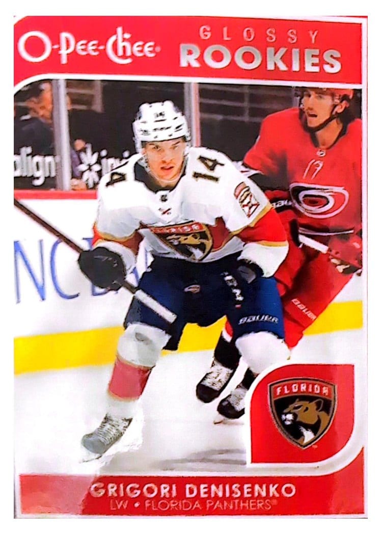 2021-22 Upper Deck O-Pee-Chee Glossy Grigori Denisenko #R-7 card