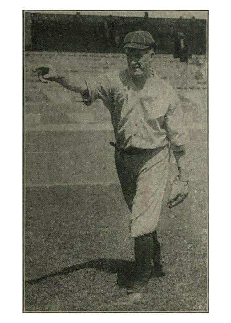 1921 E121 American Caramel Series of 80 Grover Alexander Right Arm Forward card