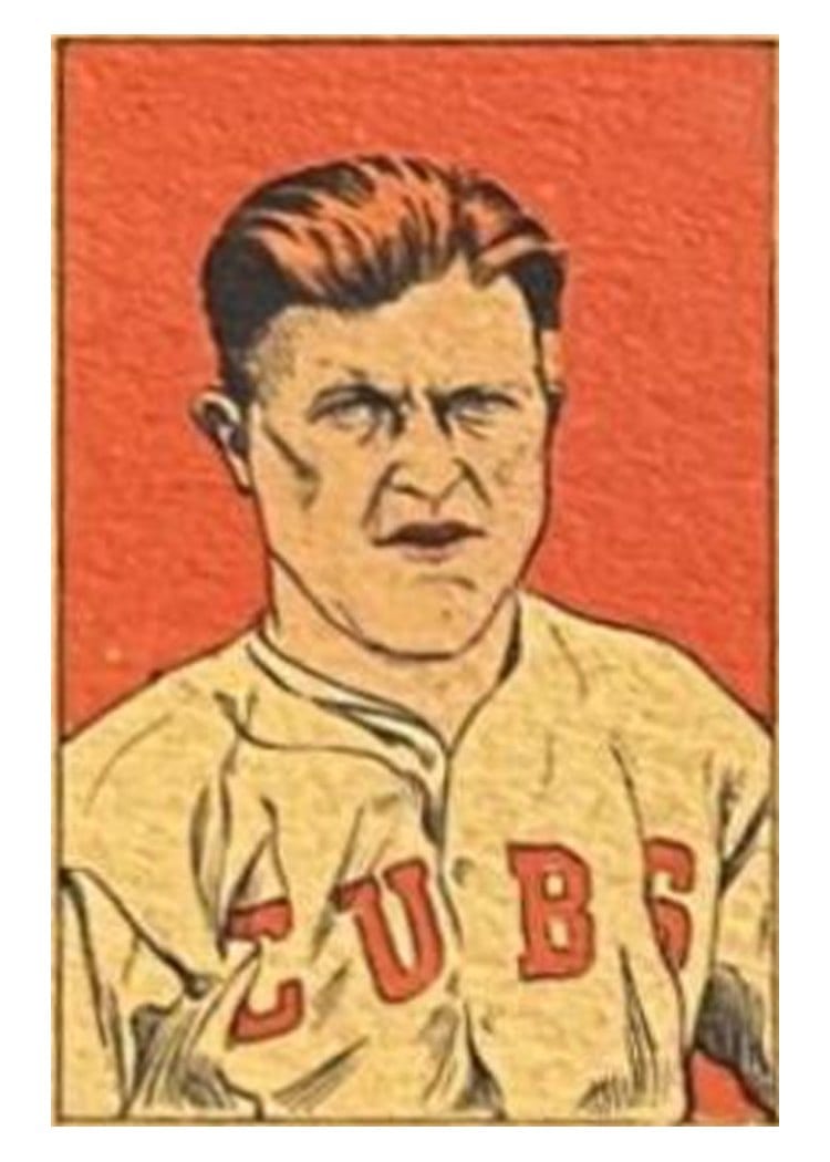 1923 W515 2 Grover Alexander Hand Cut #49 card