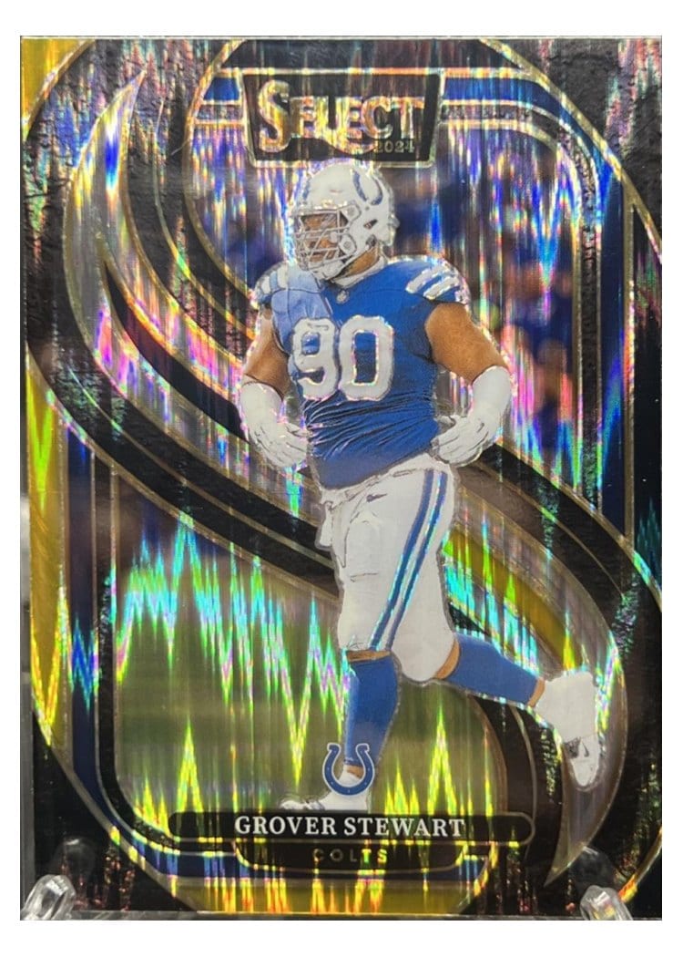 2024 Panini Select Base Set Grover Stewart #139 card