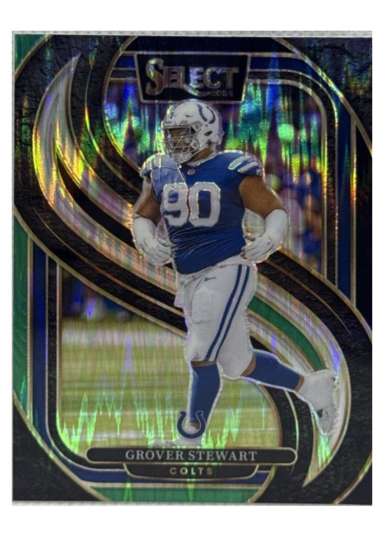 2024 Panini Select Base Set Grover Stewart #139 card