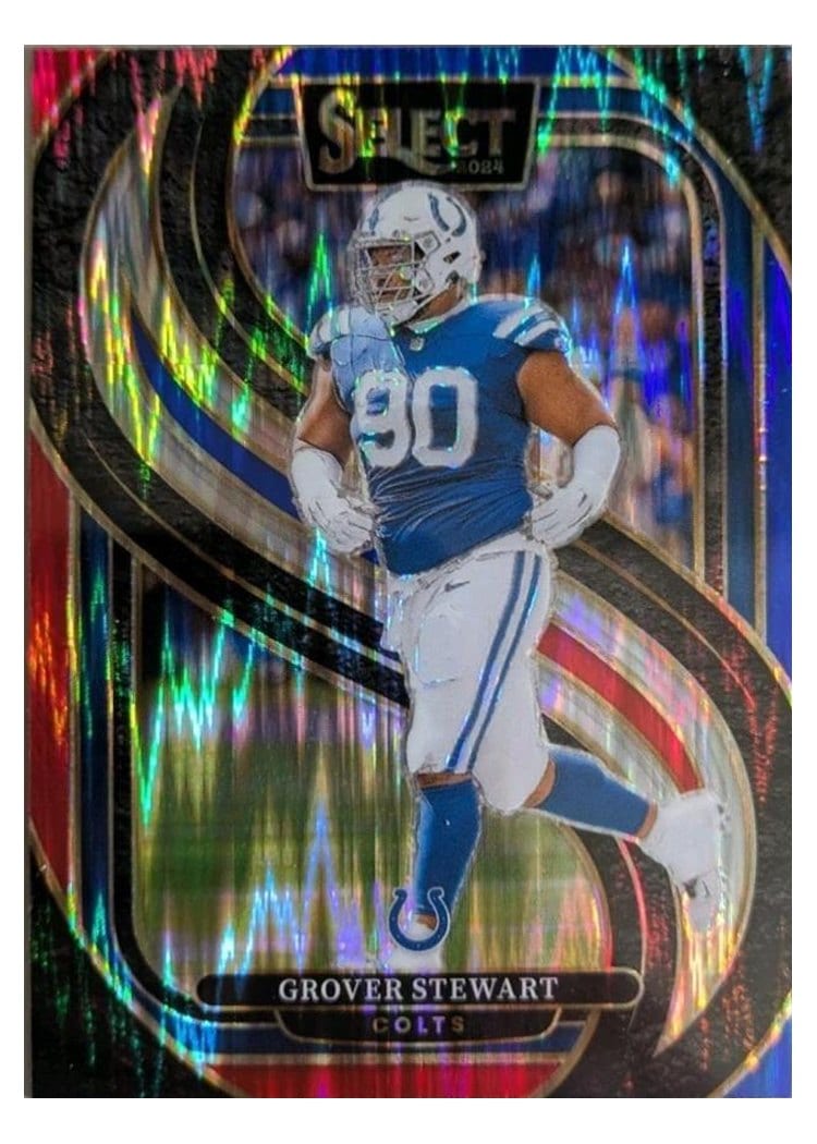 2024 Panini Select Base Set Grover Stewart #139 card
