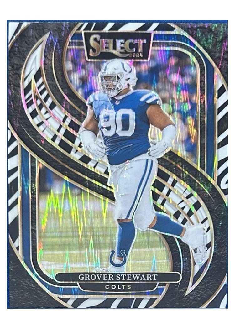 2024 Panini Select Base Set Grover Stewart #139 card