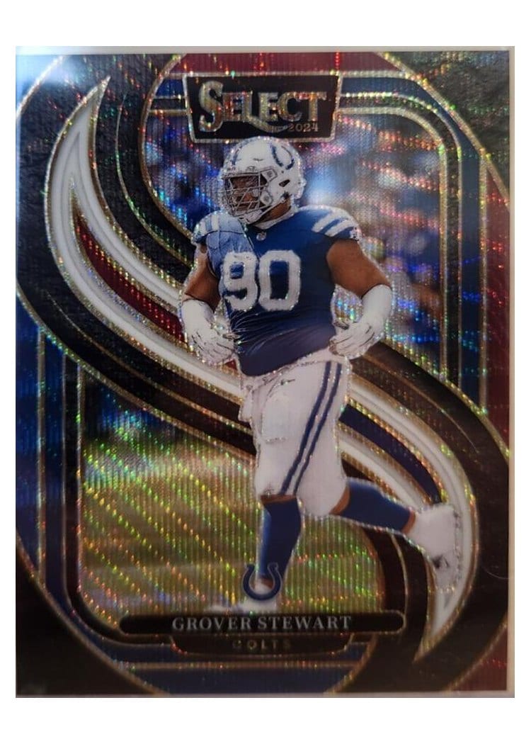 2024 Panini Select Base Set Grover Stewart #139 card