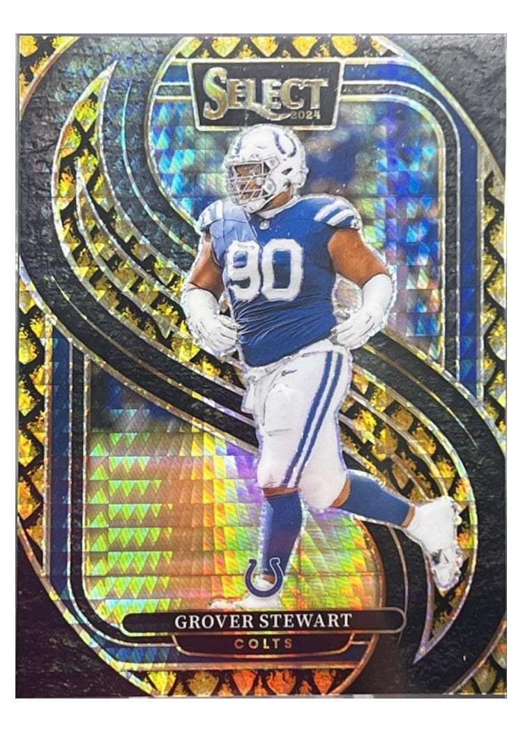 2024 Panini Select Base Set Grover Stewart #139 card