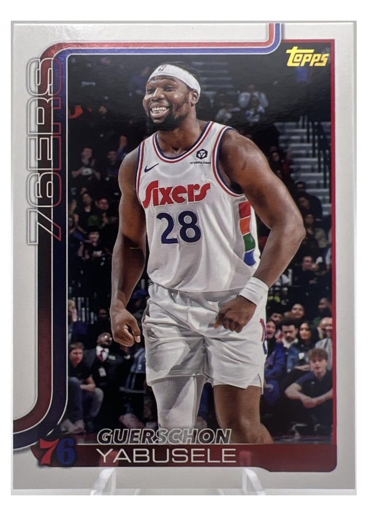 2025-26 Topps Base Set Guerschon Yabusele #26 card