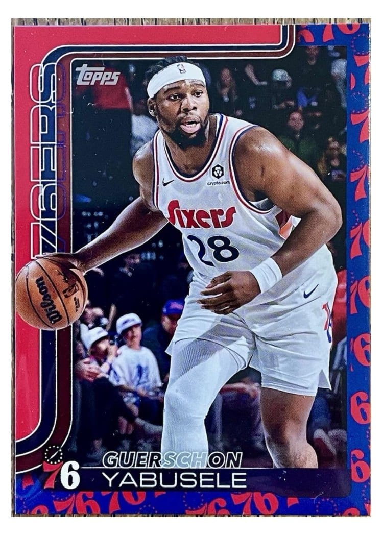 2025-26 Topps Base Set Guerschon Yabusele #26 card