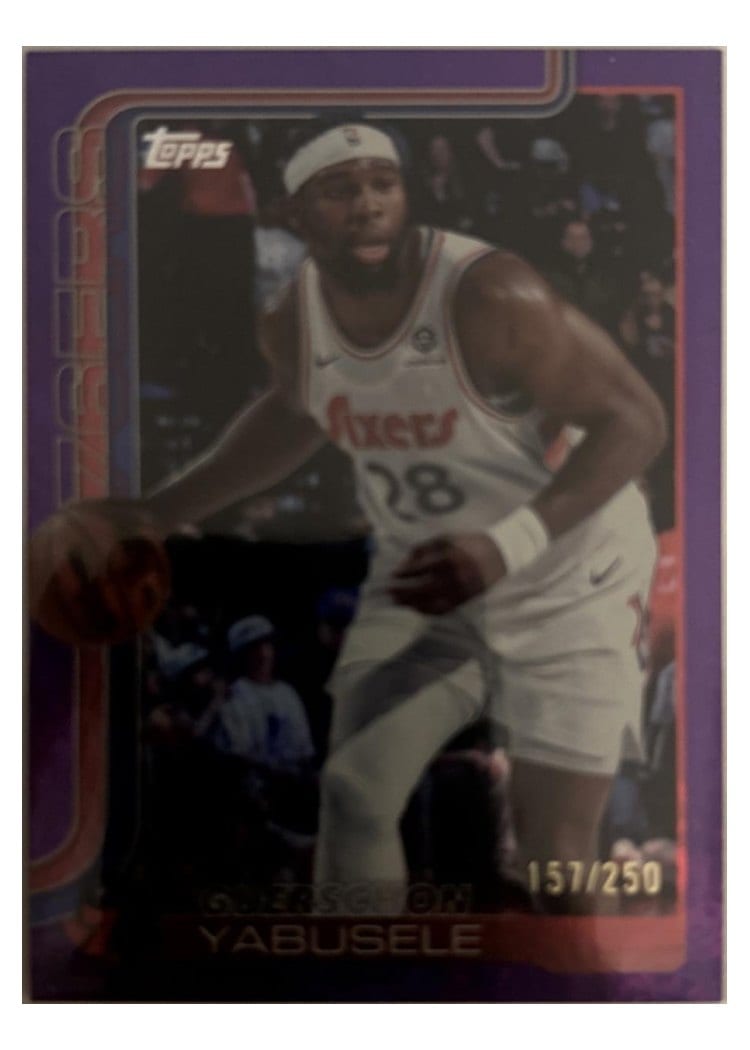 2025-26 Topps Base Set Guerschon Yabusele #26 card