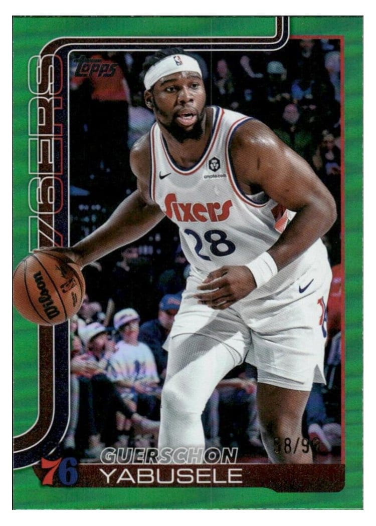 2025-26 Topps Base Set Guerschon Yabusele #26 card