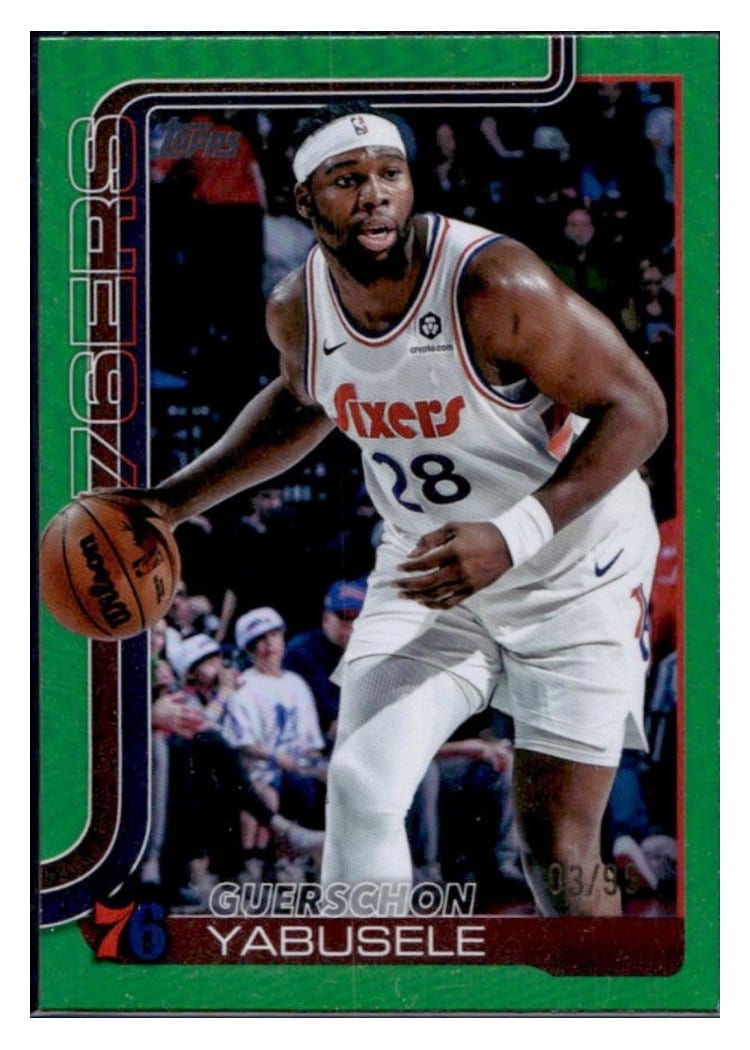 2025-26 Topps Base Set Guerschon Yabusele #26 card