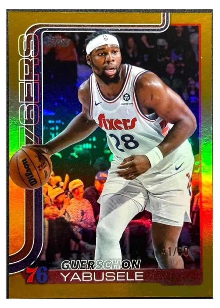 2025-26 Topps Base Set Guerschon Yabusele #26 card