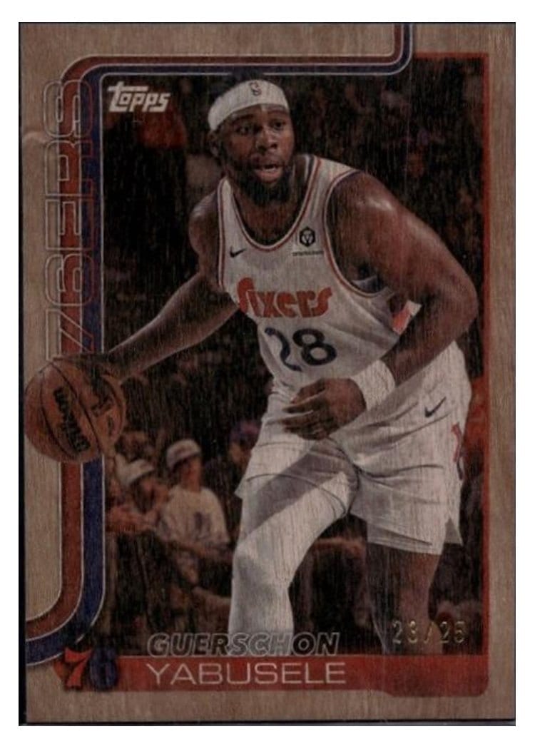 2025-26 Topps Base Set Guerschon Yabusele #26 card