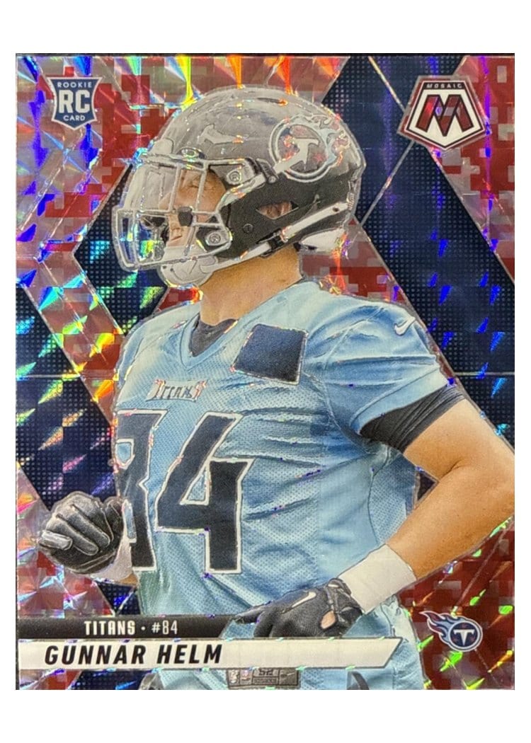 2025 Panini Mosaic Base Set Gunnar Helm #394 card