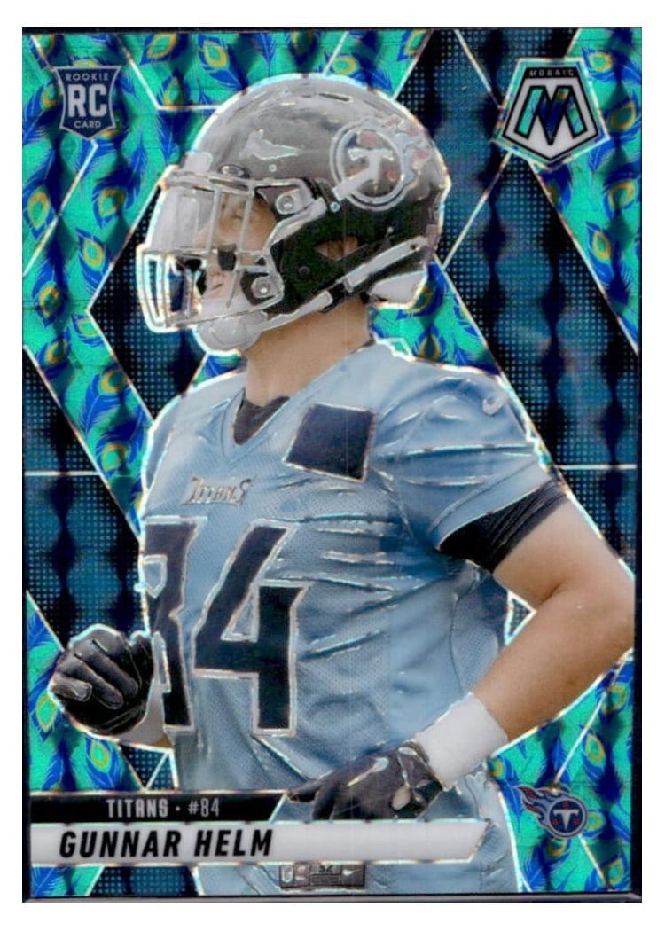2025 Panini Mosaic Base Set Gunnar Helm #394 card