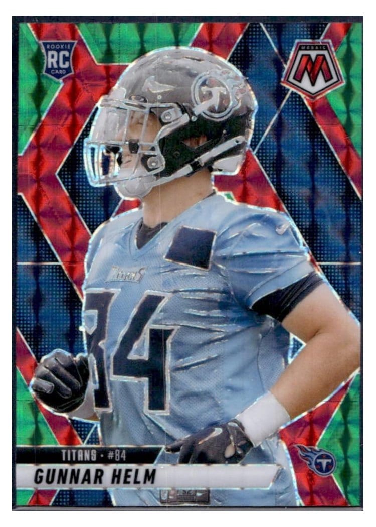 2025 Panini Mosaic Base Set Gunnar Helm #394 card