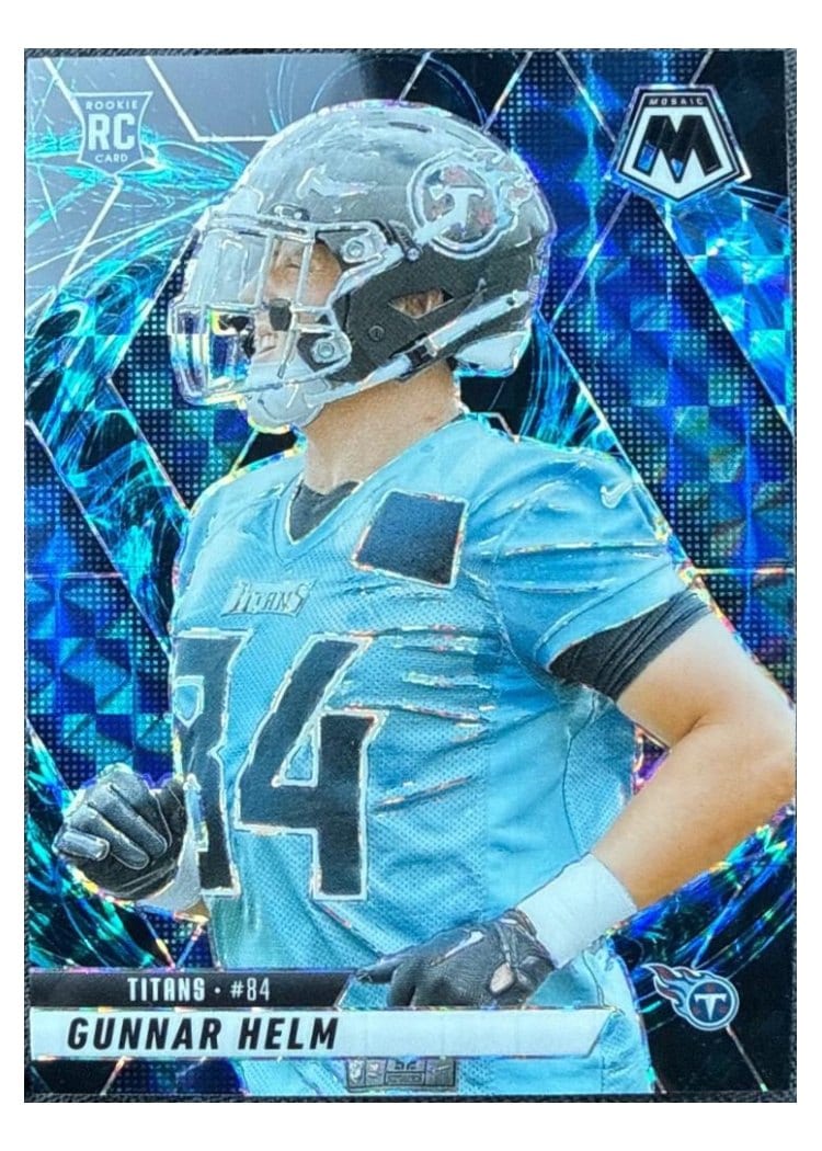 2025 Panini Mosaic Base Set Gunnar Helm #394 card