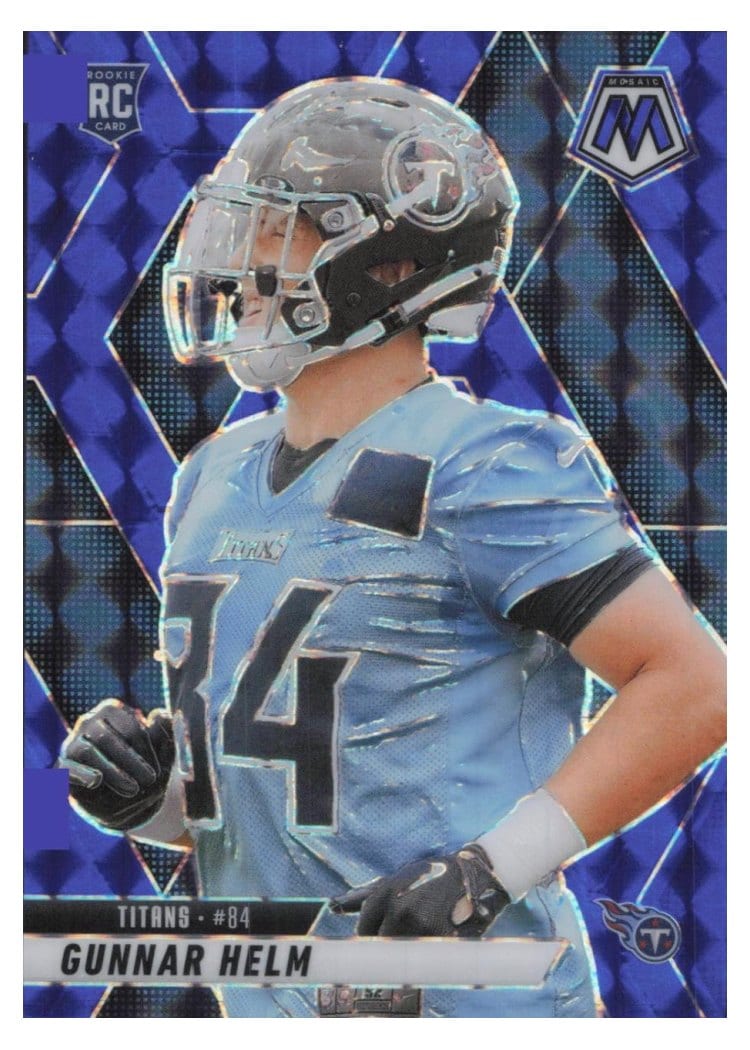 2025 Panini Mosaic Base Set Gunnar Helm #394 card