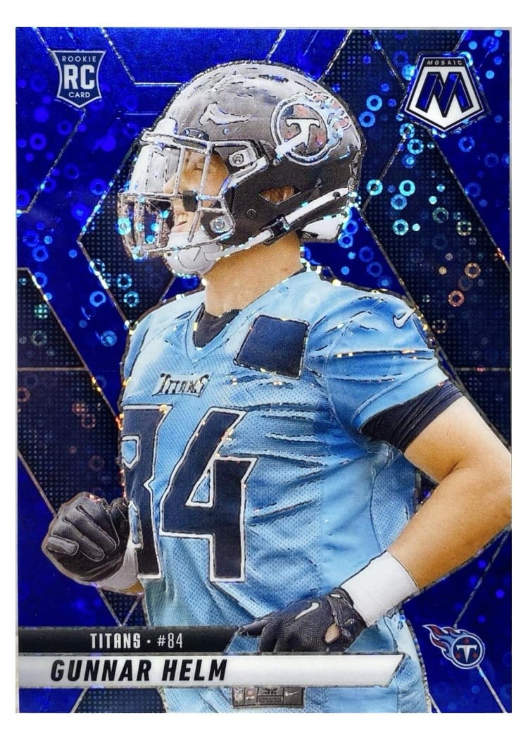 2025 Panini Mosaic Base Set Gunnar Helm #394 card