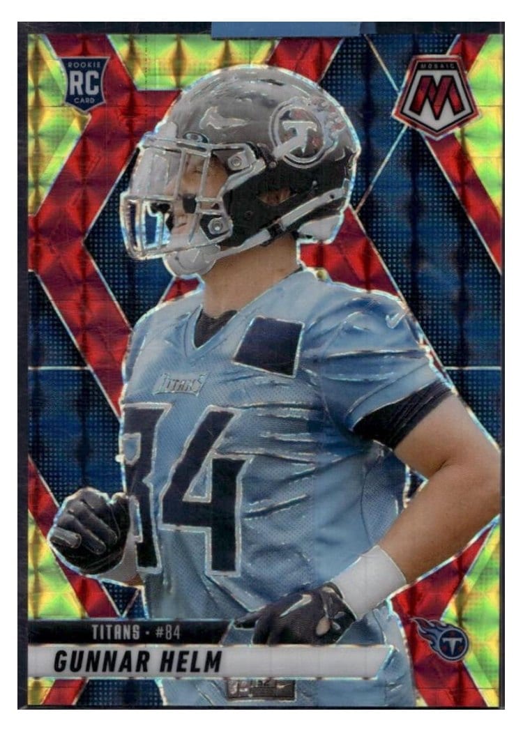 2025 Panini Mosaic Base Set Gunnar Helm #394 card