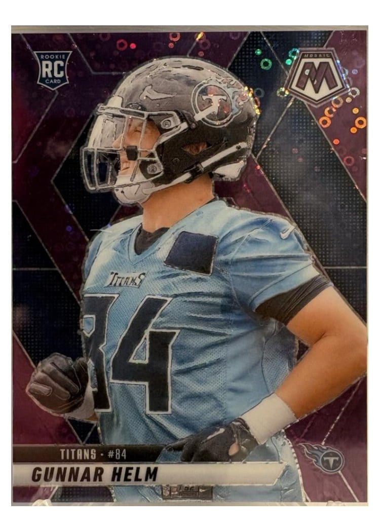 2025 Panini Mosaic Base Set Gunnar Helm #394 card