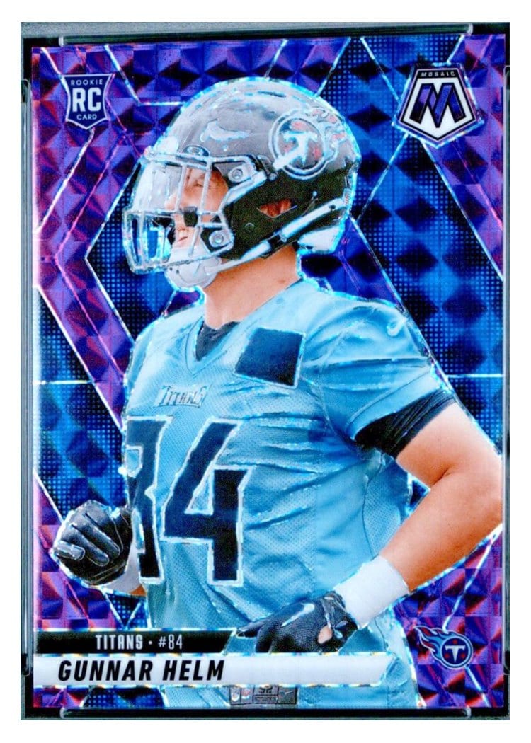 2025 Panini Mosaic Base Set Gunnar Helm #394 card
